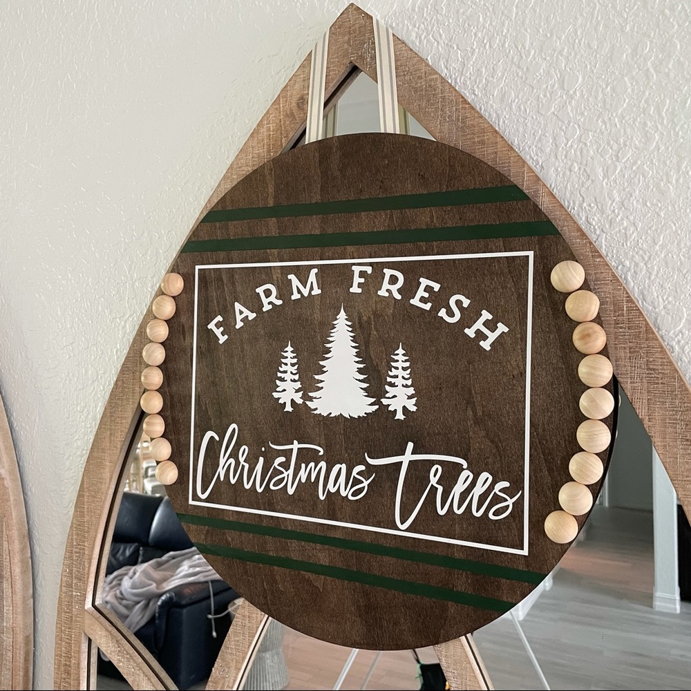 Christmas Welcome Sign | Farm Fresh Christmas Tree